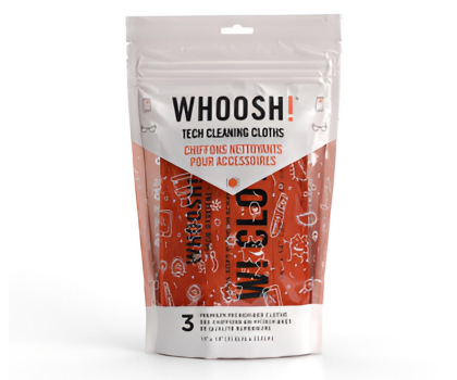 Artykuły czyszczące Whoosh 3XL Tech Cleaning Cloths - antybakteryjna ściereczka 3szt. WHOO1FGCL3COM